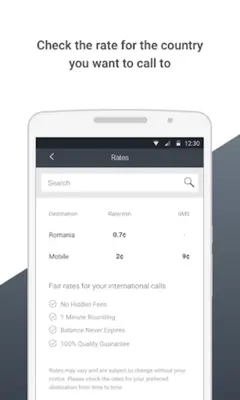 PhoneClub International Calls android App screenshot 11